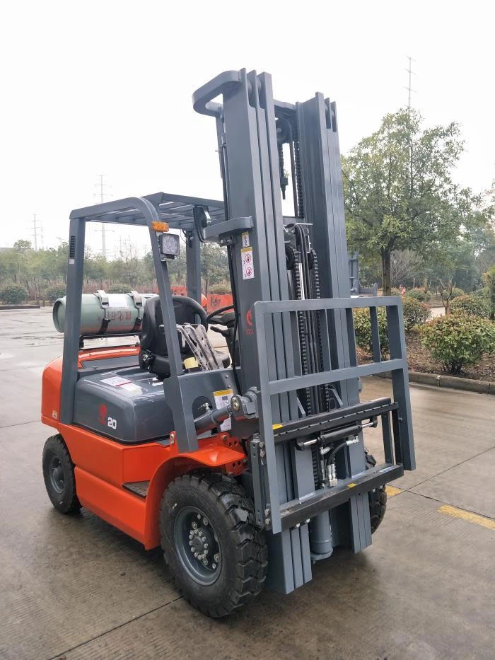 Gasoline LPG Forklift With Container Lifting Mast
