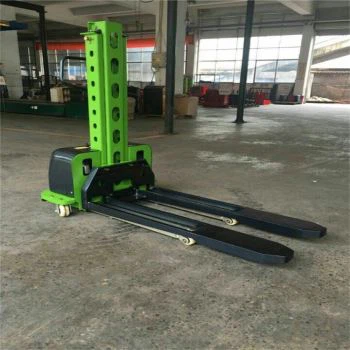 Elevador empilhador elétrico portátil de carga automática